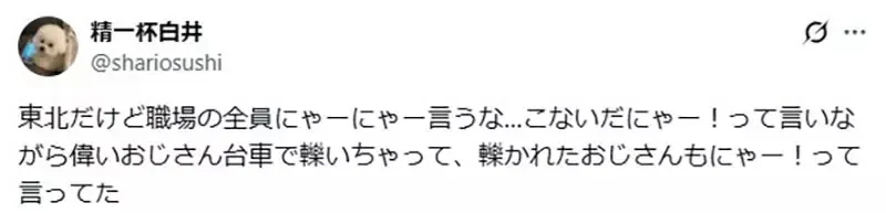 《喵喵叫的女同事》天天装可爱让他很难受 其实人家可能只是在讲方言而已?