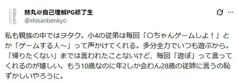 《心智年龄没成长的宅宅》为自己的幼稚感到羞耻 但是逢年过节都会成为人气王?
