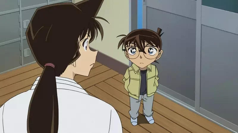 《名侦探柯南》粉丝称赞小兰尊重小朋友 她都会弯腰跟少年侦探团说话