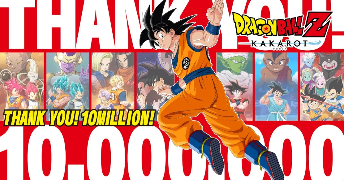 《七龙珠Z 卡卡洛特》累计销量破千万套 公开全玩家“体验冒险纪录”龟派气功居然发了78亿次！