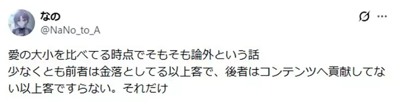 《哪一个才是有爱的粉丝》很云但会买周边的人 VS 看盗版追完所有作品的人