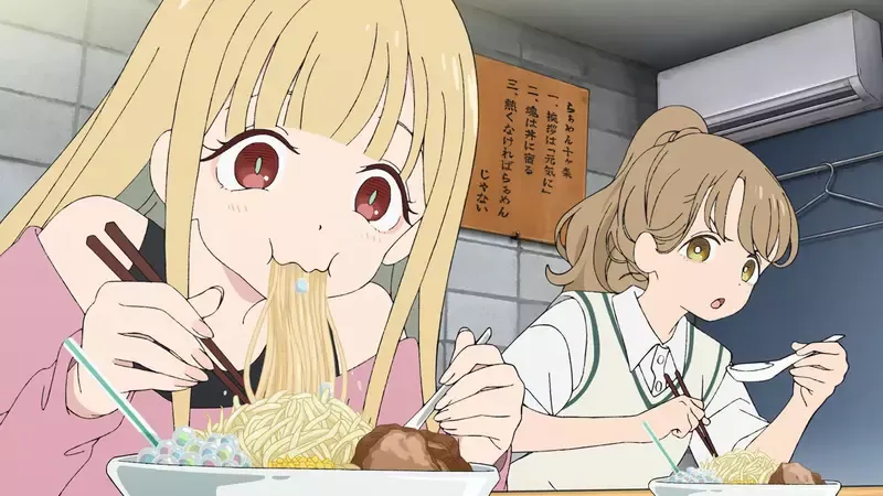 《超时空辉耀姬》辉耀吃的珍珠粉圆拉面 在日本横滨真的吃得到