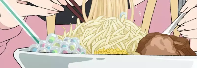 《超时空辉耀姬》辉耀吃的珍珠粉圆拉面 在日本横滨真的吃得到