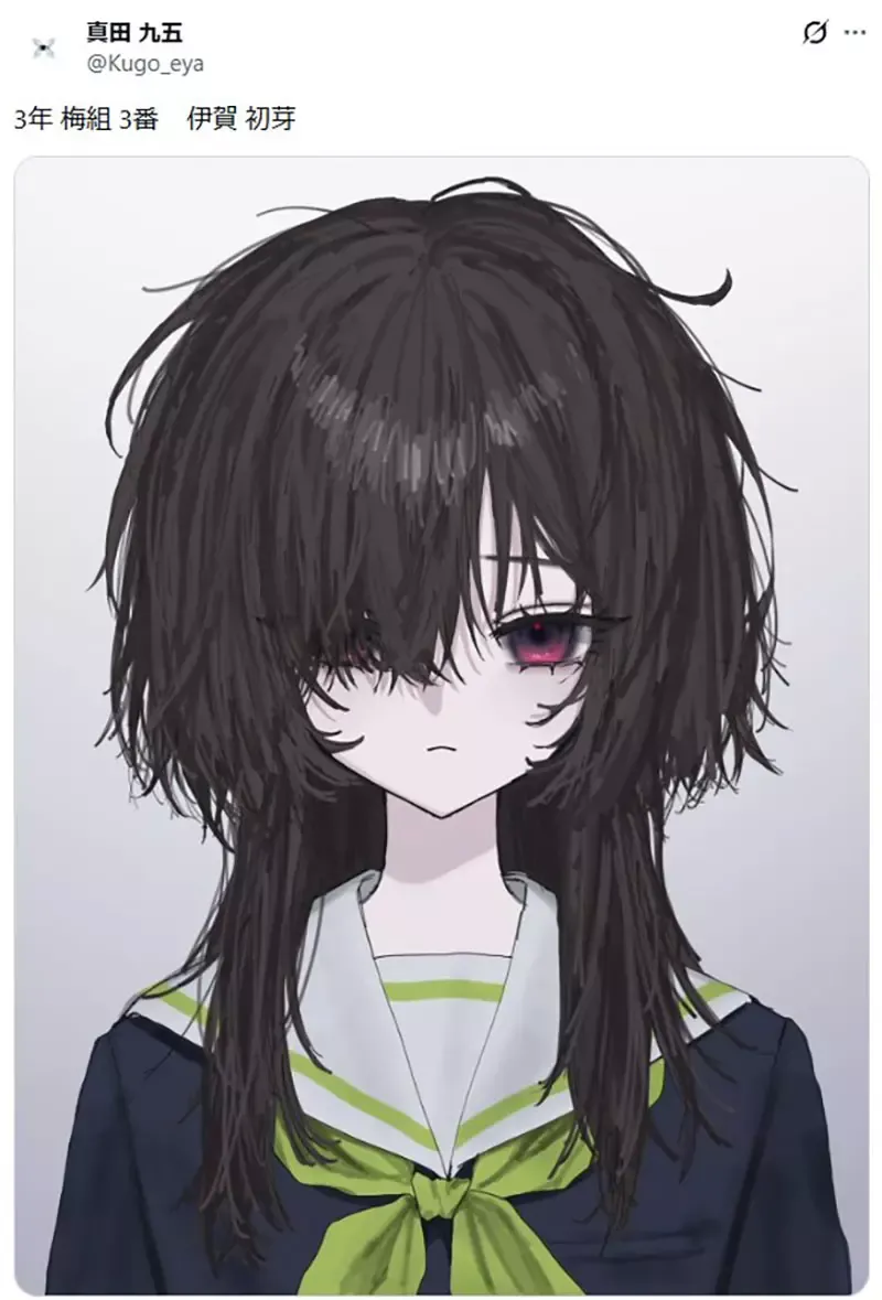 这张占用厕所化妆的《对阴角不友善的女同学》插画 勾起了日本网友的PTSD