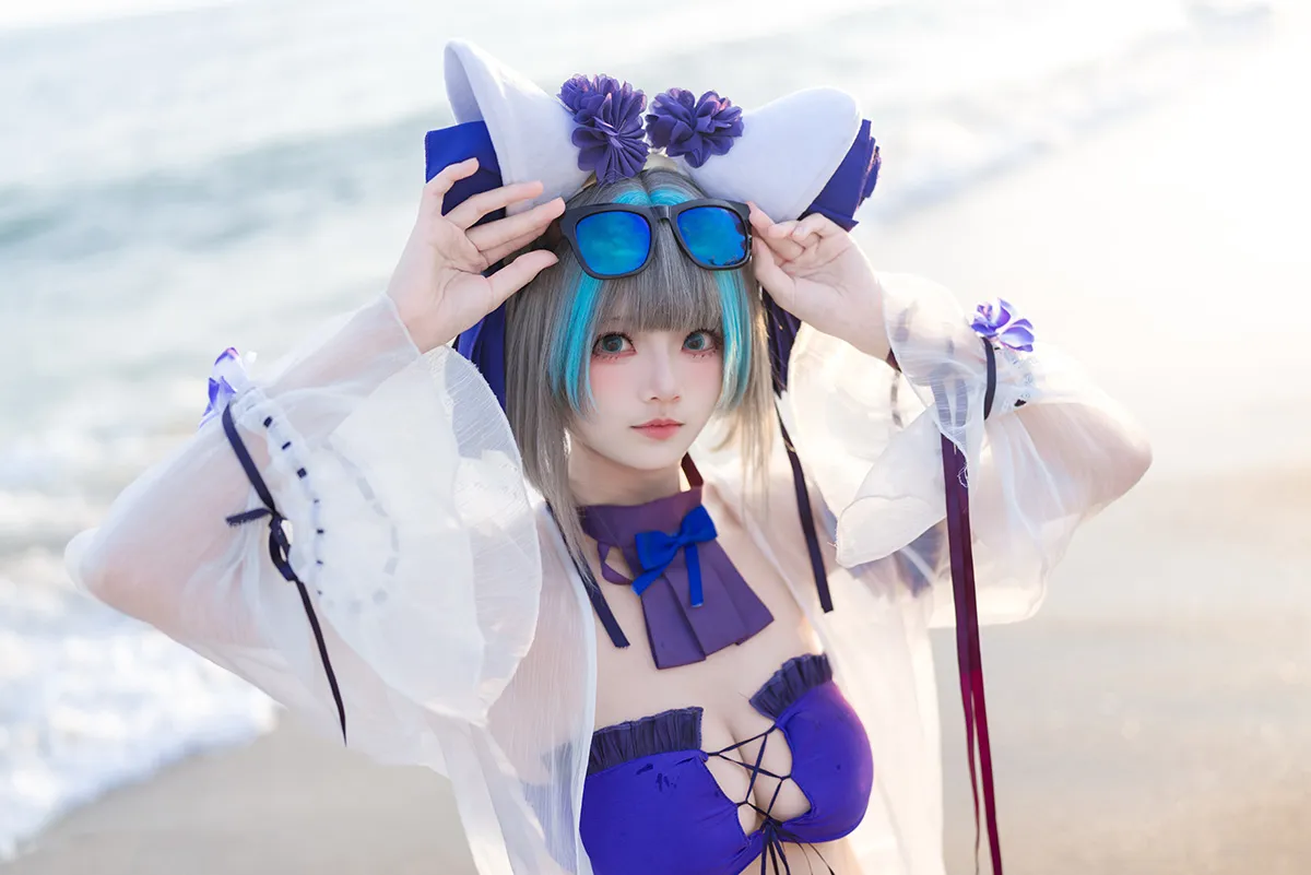 [九柒喵] 碧蓝航线 柴郡泳装