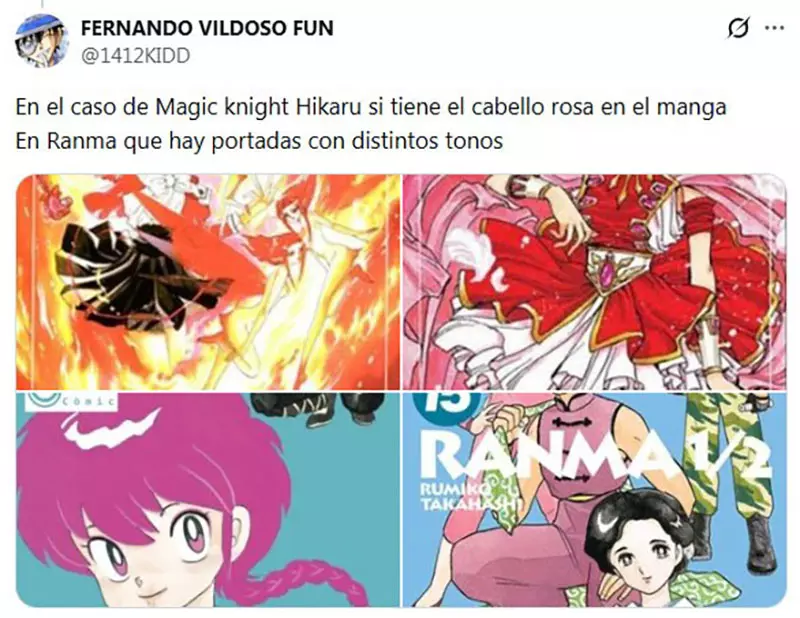 资深动画迷抱怨《重制版的主角发色被改了》其实新版可能更贴近原作漫画？