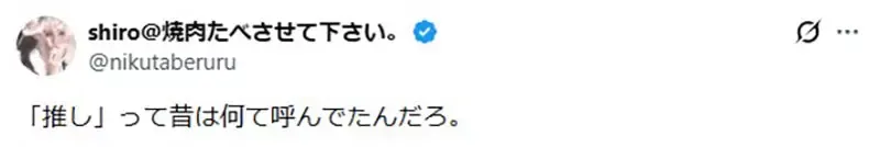 日本网友想不起来《我推以前叫什么》不是叫做我老婆吗？