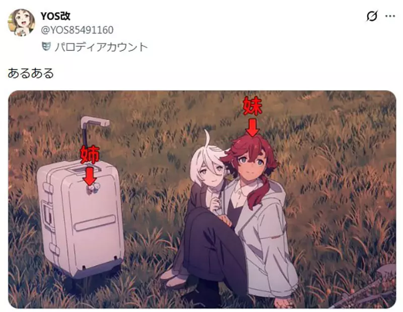 《动漫中的姐妹》妹妹常常长得比姐姐成熟?宅宅们脑中浮现出各种例子了
