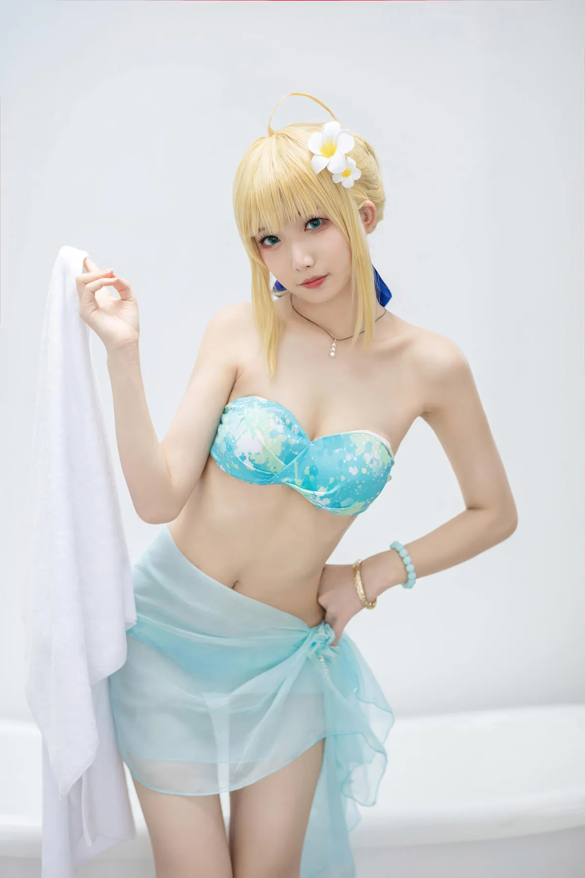 [封疆疆v] FGO Saber 泳装