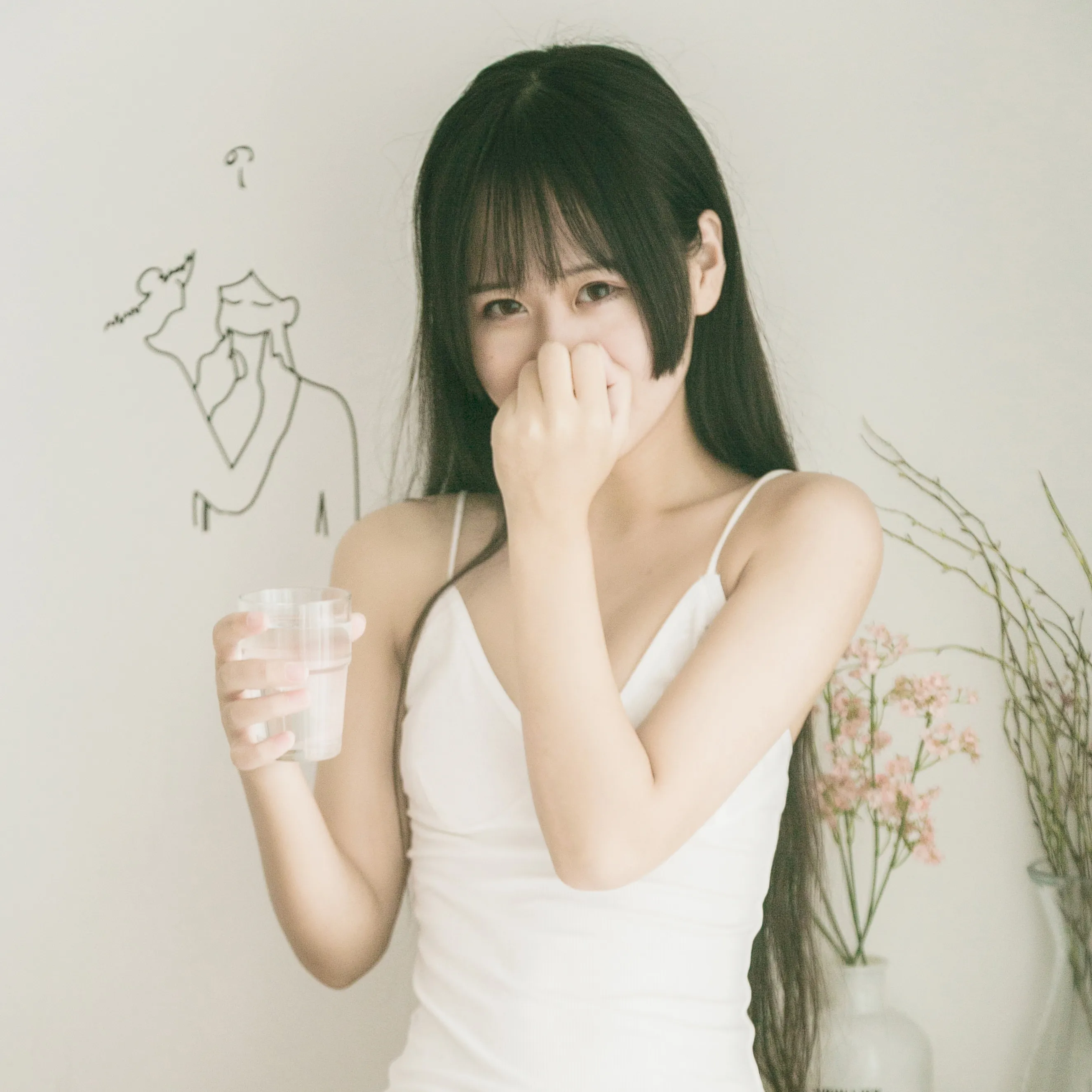 [萌芽儿o0]民宿+透明女仆自拍