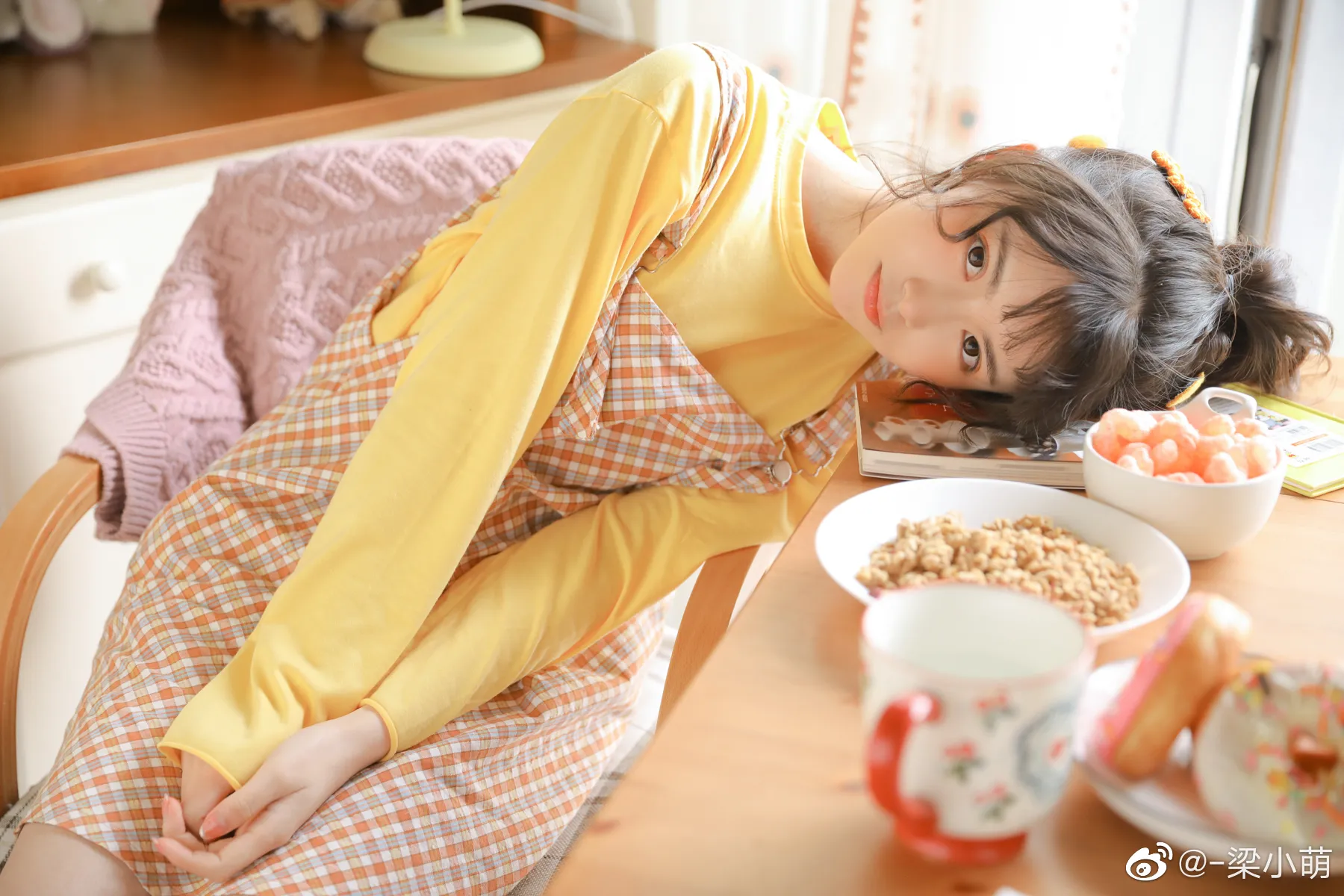 做个元气满满的橘子汽水女孩