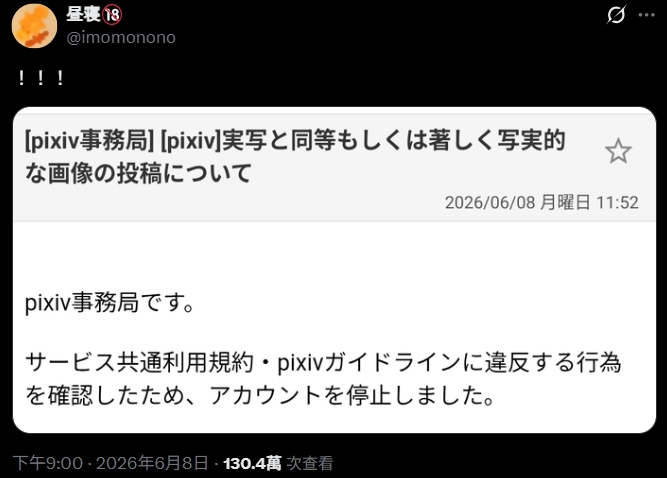 日本H漫画家hirune「漫画细节太写实」遭Pixiv平台冻结帐号:不像手绘,像真的!