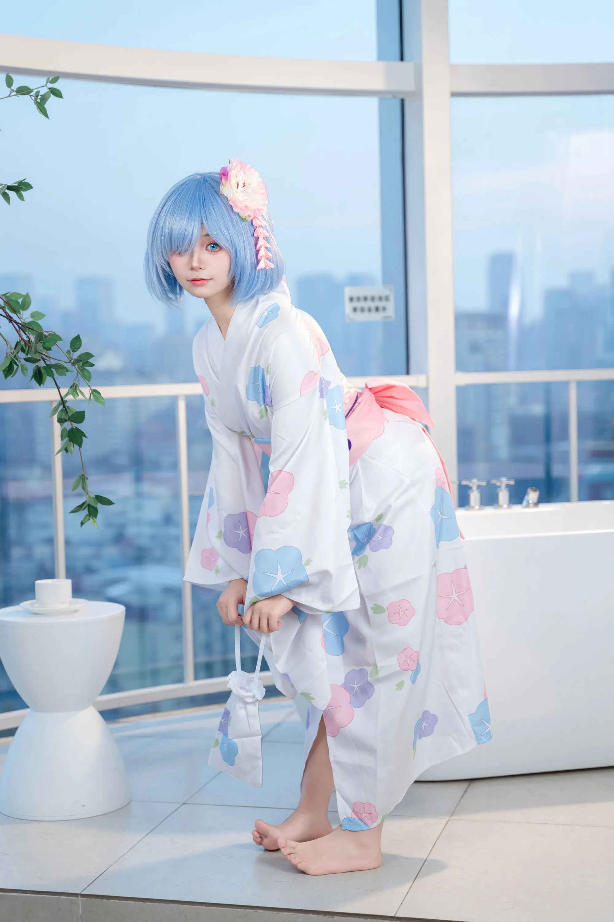 小羊不吃草 (花音葉子) (滕子京大王) – 从零开始的异世界生活 蕾姆和服