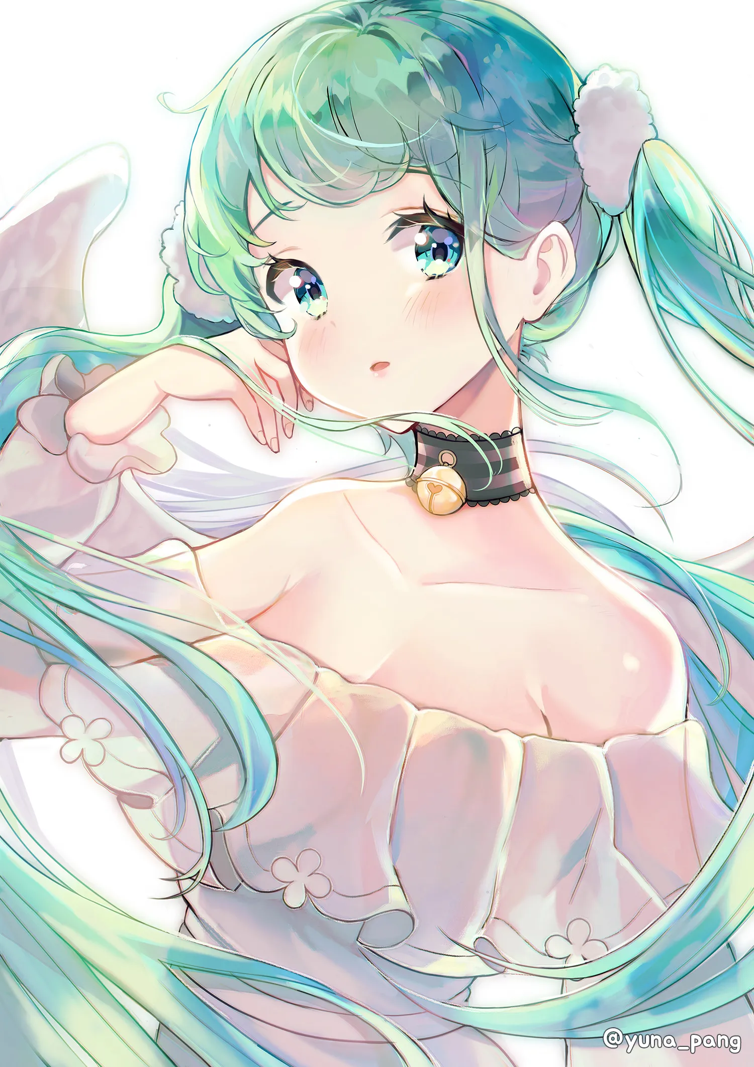 [Pixiv精选]大胆的装束♡露肩装少女特辑