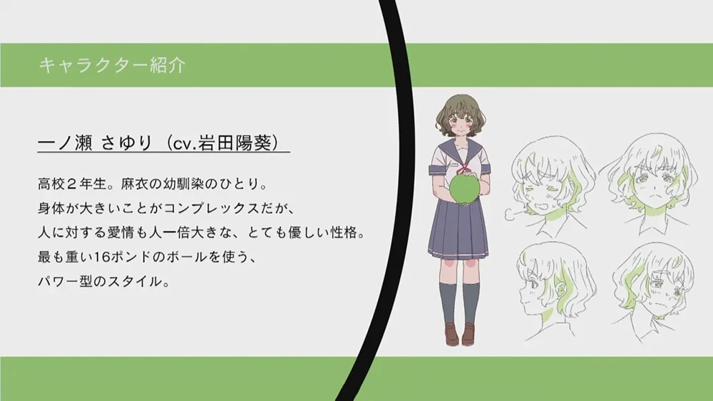 保龄球女子动画《Turkey!》公开声优阵容 菱川花菜、市之濑加那、岩田阳葵 等人参与配音