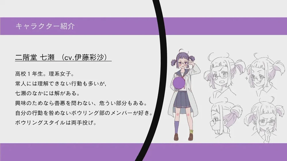 保龄球女子动画《Turkey!》公开声优阵容 菱川花菜、市之濑加那、岩田阳葵 等人参与配音