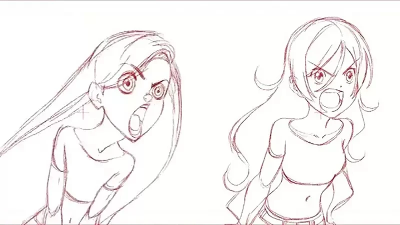 《日本动画VS迪士尼动画》资深动画师讲解两者的不同 同一个分镜画出来竟然会差这么多