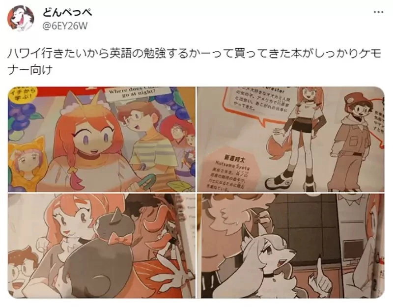 《初中英文读物不兽控制》日本兽控网友看了超兴奋 绘师吐槽是你们擅自想歪的