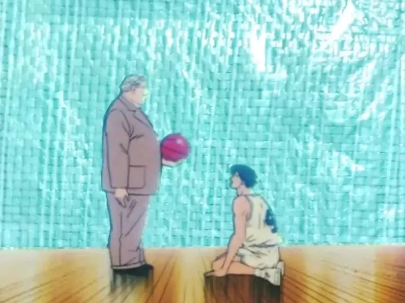 《动漫迷觉得很眼熟的野餐垫》灌篮高手的粉丝都认得出来?在那个经典场景出现过……