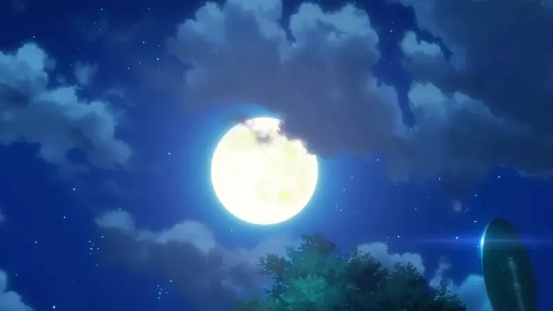 《动画月亮画法被吐槽》妙庙美少女作画失误?有天文常识的人都知道不可能这样