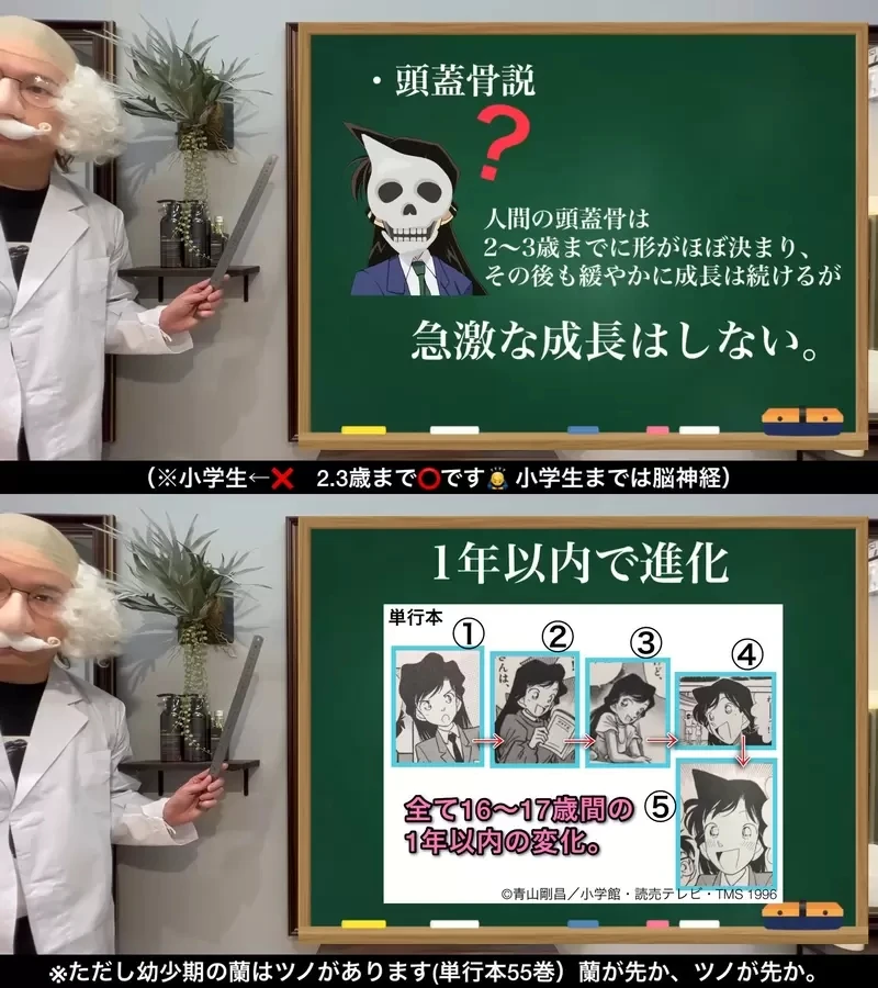 发型师挑战《名侦探柯南 毛利兰发型》原来这个必杀尖角真的可以做出来耶!?