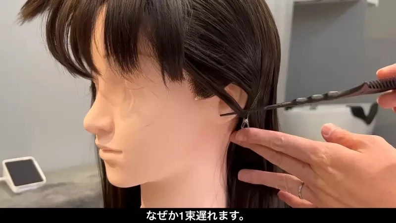 发型师挑战《名侦探柯南 毛利兰发型》原来这个必杀尖角真的可以做出来耶!?