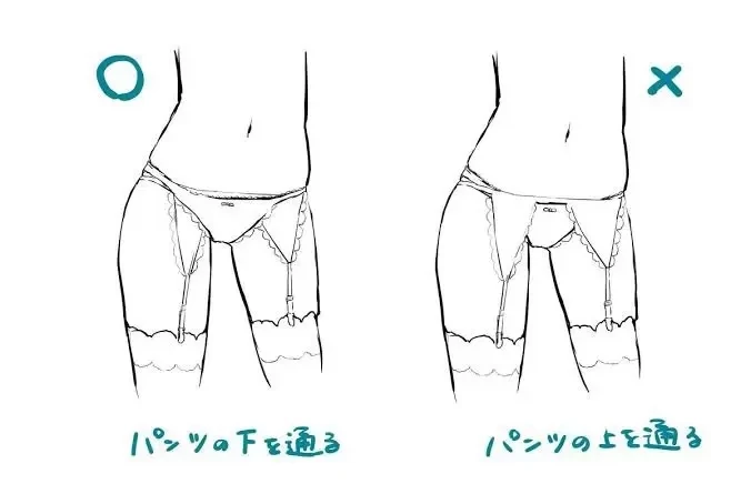 老司机才懂得细节《吊带袜的正确穿法》完全搞不懂状况的话代表你还太浅了