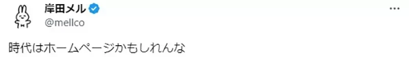 《岸田梅尔论社交网站》不论说什么都会挑起对立 将来个人网站会不会强势回归?