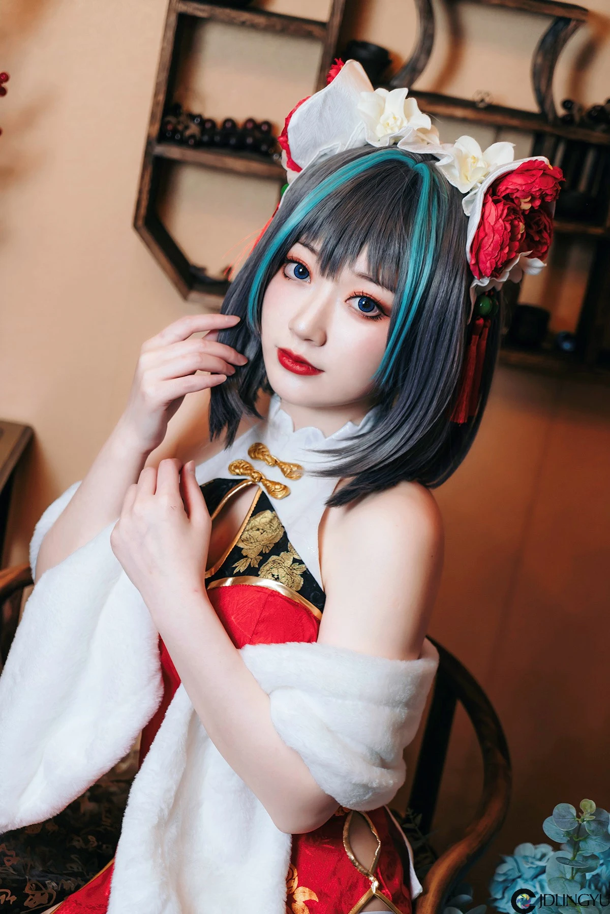 [桃墨公子x] 柴郡旗袍