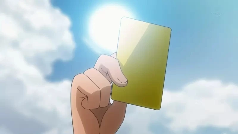 《足球小将的天才手法》裁判举的是红牌还是黄牌?只有黑白漫画可以这样玩